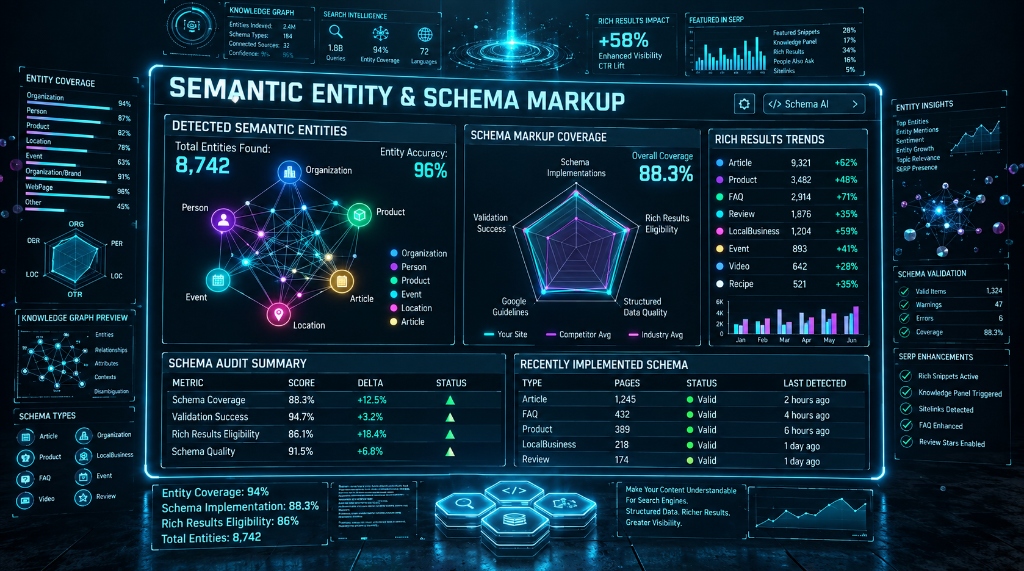 Semantic Entity & Schema Markup